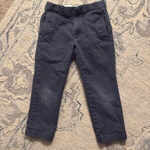 Crewcuts 4t slim navy chino pants boy